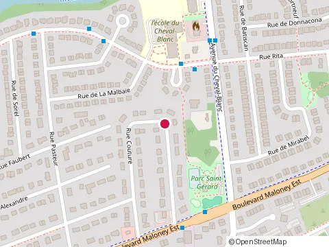 Location of France Jolicoeur Thérapeute Multidimensionnelle at 1331 Rue Couture, Gatineau