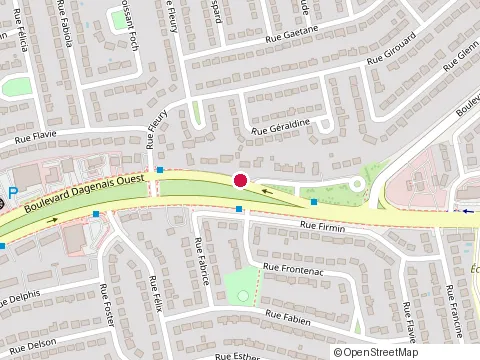 Location of France Pennino at 3021 Bd Dagenais O, Laval