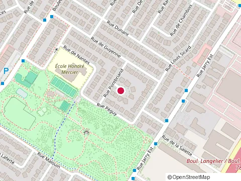 Location of Franco Construction Ltée at 6130 Place Lacombe, Saint-Léonard