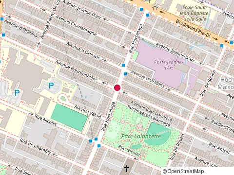 Location of Francois Leblanc Cpa at 3815 Rue Hochelaga, Montréal