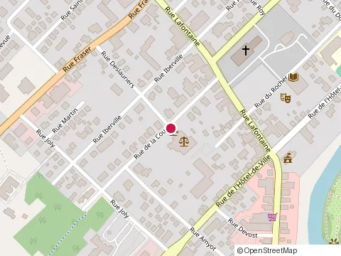 Location of Francois Veilleux Dc at 32 Rue de la Cour, Rivière-du-Loup
