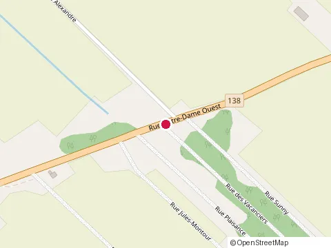 Location of Francoise Lavallee Phd at 8060 Rue Notre Dame O, Trois-Rivières