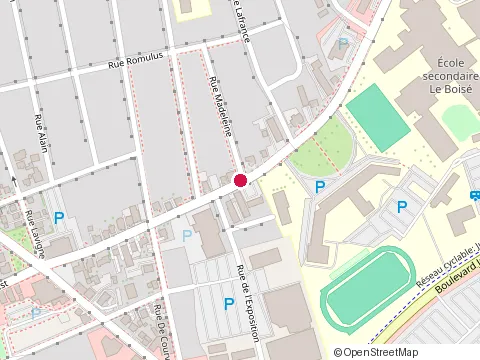 Location of Frank N Tea Victoriaville at 387 Notre-Dame St E, Victoriaville