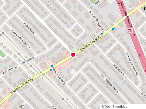 Location of Frederic Fortin Denturologiste at 3116 Chemin Sainte-Foy, Québec