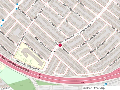 Location of Frederic Rudman Assurance Inc at 11120 Rue James-Morrice, Montréal