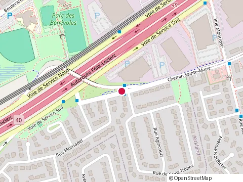 Location of Fredy'S at Sainte Marie Rd, Kirkland