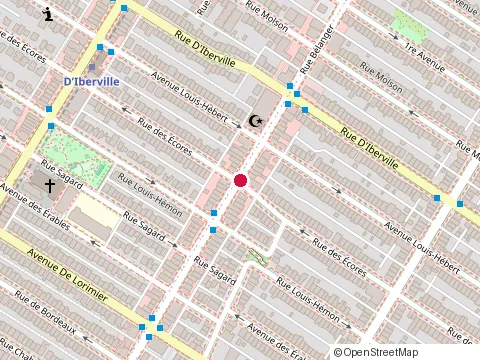 Location of Freedomluxe at 2322 Rue Bélanger, Montréal