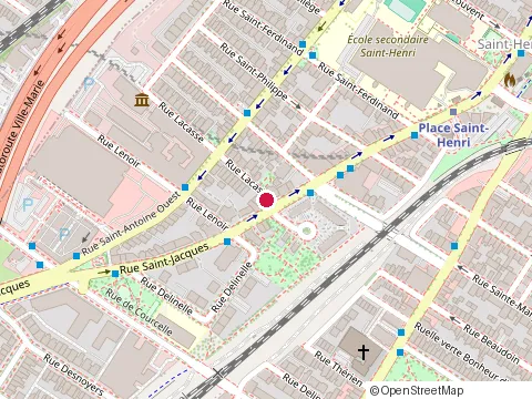 Emplacement de Freins Cité/City Brakes-Mécanique Générale au 745 Rue Lacasse, Montréal
