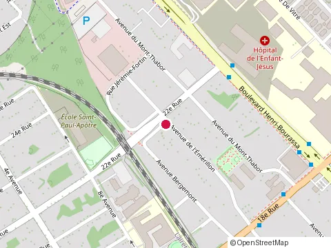 Location of Freins d.M.S. Inc at 2000 Avenue Bergemont, Québec