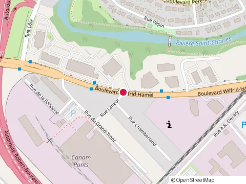 Location of Freneco Limitee at 1795 Wilfrid-Hamel Blvd, Québec