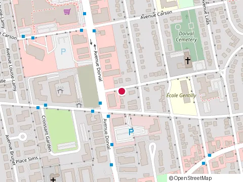 Location of Fresha Construction at 760 avenue de l'Eglise, Dorval