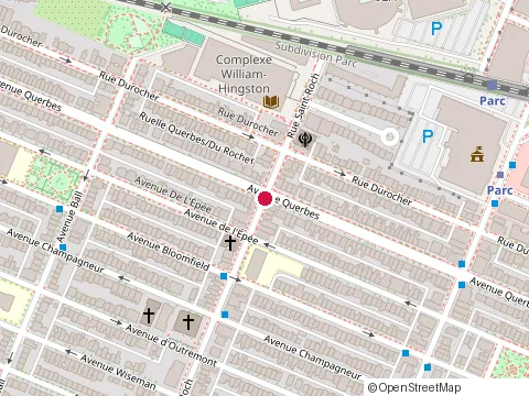 Location of Friends Corner at Saint-Roch 531 Rue, Montréal