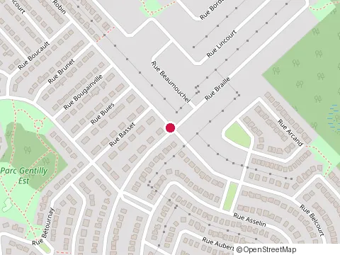 Location of Frimousse Café at 2681 Rue Robin, Longueuil