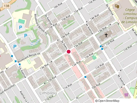 Location of Frite Alors at 1201 3E Av, Québec