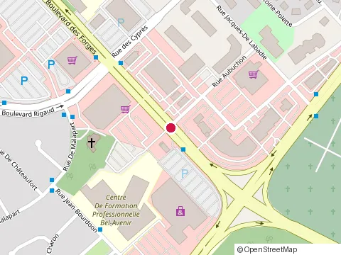 Location of Frites Alors! at 1406 Aubuchon, Trois-Rivières
