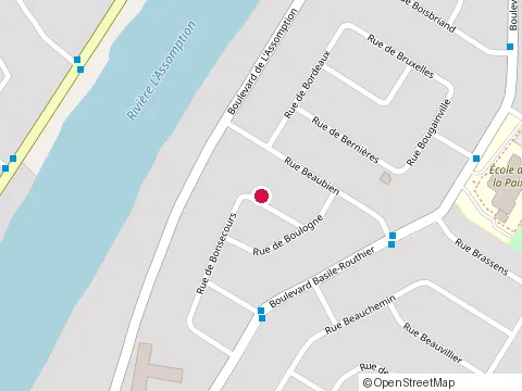 Location of Froclima Inc at 803 Rue de Bonsecours, Repentigny