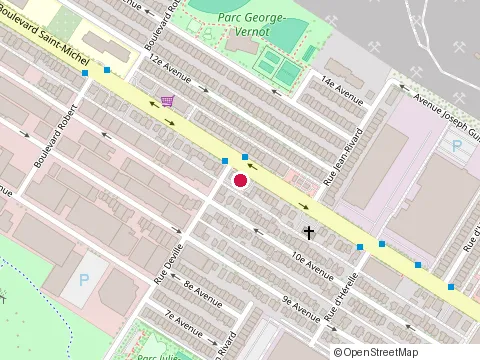 Location of Fropuffs at 3990 Rue Jarry E, Montréal