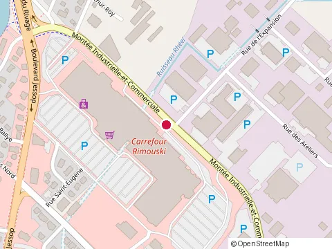 Location of Frotauto at 510 Rue de l'Expansion, Rimouski