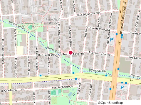 Location of Fusion Afrocan at 95 Rue Saint-Étienne, Gatineau