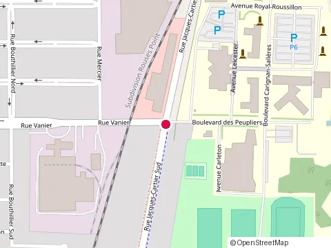 Location of Future Beach Leisure Products Inc. at 160 Rue Vanier, Saint-Jean-sur-Richelieu