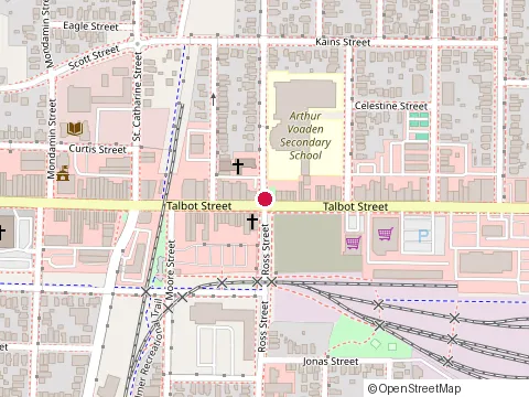 Location of Andrew Crichton Desjardins Insurance Agent at 729 Talbot St, Saint-Thomas