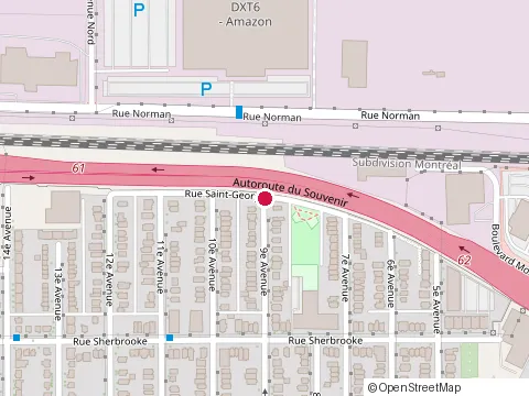 Location of G Bertrand Transport Enr at 895 9E Ave, Lachine