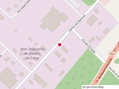 Location of G C C Construction Enr at 138 des Raymond, Rivière-du-Loup