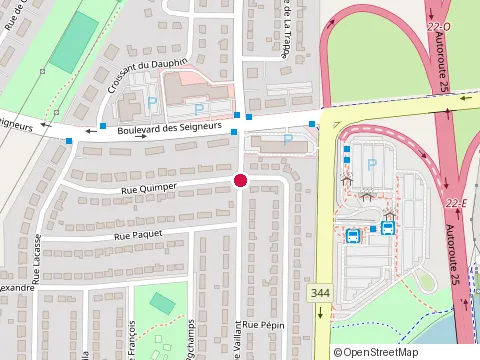 Location of G.d Menuiserie & Rénovation Inc at 370 Rue Vaillant, Terrebonne