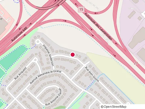 Location of G&J Electrique Inc at 1526 Rue Jean-Giono, Boisbriand