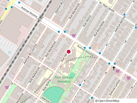 Location of Gaaviki Income Tax Svc at 4873 Rue Vezina, Montréal