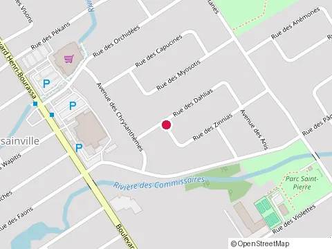 Location of Gaetan Cloutier at 6274 Rue des Zinnias, Québec