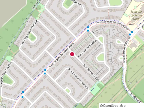 Location of Gagne G M d Inc at Rue Guillaume-Barrette la Prai�Rie 165, Québec