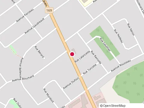Location of Gagnon & Hébert Arpenteurs-Géomètres at 118 Rue de Quen, Dolbeau-Mistassini