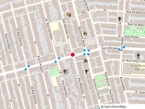 Location of Gagnon Alain at 2416  Rue Jolicoeur, Montréal