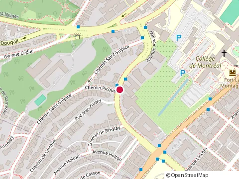 Location of Gagnon Marc at 3555 avenue Atwater, Montréal