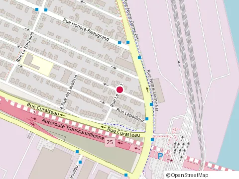 Location of Gagnon Solutions Construction at 528 Rue de Saint-Just, Montréal