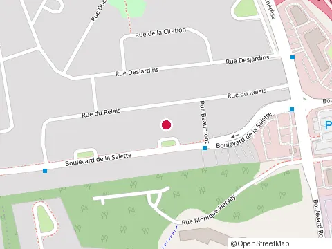 Location of Galerie d'Art Robert Leclerc at 36 boulevard de la Salette, Saint-Jérôme