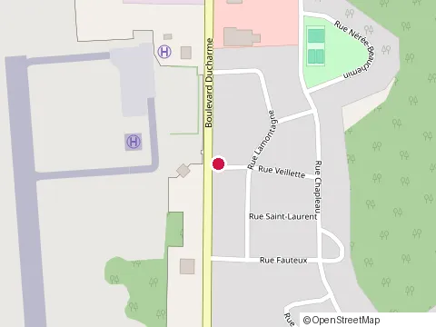 Location of Galeries la Tuque at 1200 Bd Ducharme, La Tuque
