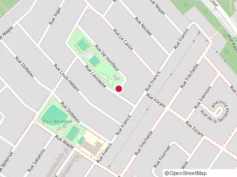 Location of Gallinex Inc at 825 Rue de Honfleur, Longueuil