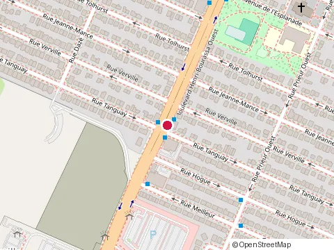 Location of Gamelin Bertrand at 390 boulevard Henri-Bourassa O, Montréal