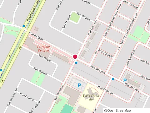 Location of Gang Nam at 2878 Rue de Lyon, Longueuil