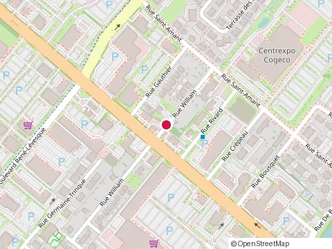 Location of Garage Alain Bonin at 320 Rue William, Drummondville