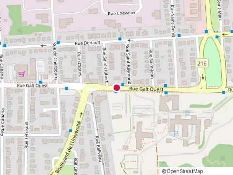 Location of Garage Atelier Grj - Fleurimont - Mécanique - Sherbrooke at 1997 Rue Galt E, Sherbrooke