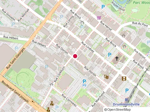 Location of Garage Autoplace Martin Chagnon at 245 rue Dorion, Drummondville