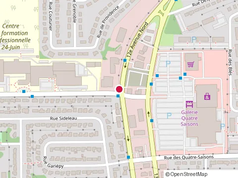 Location of Garage B M W at 486 du 24-Juin, Sherbrooke
