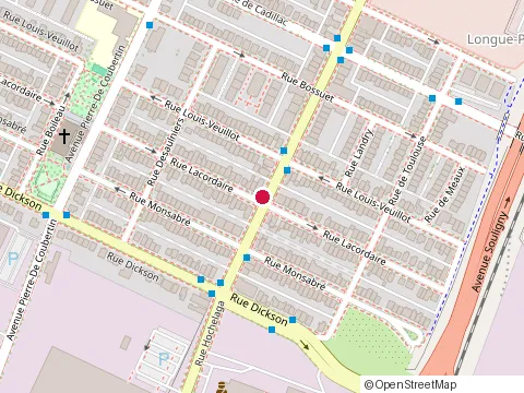 Location of Garage Benoit Perreault et Fils at 2501 Rue Lacordaire, Montréal