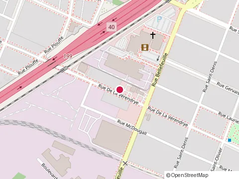 Location of Garage Bertrand Richer Inc at 850 Rue la Verendrye, Trois-Rivières