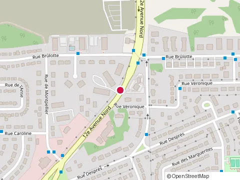 Location of Garage Bn Marcotte at 1482 12E Av N, Sherbrooke