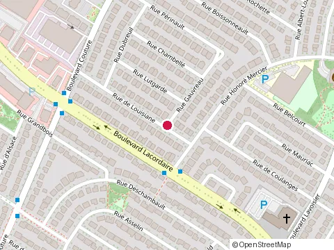 Location of Garage Bryon at 5930 Gauvreau Rue, Saint-Léonard