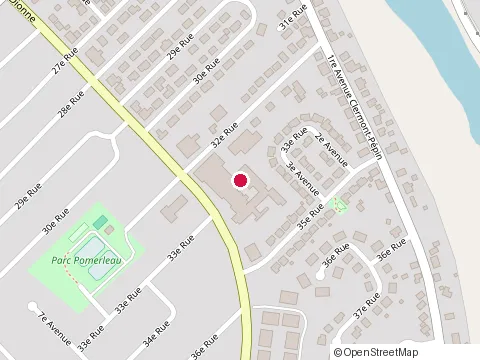 Location of Garage Claude Veilleux at 255 32E Rue, Saint-Georges